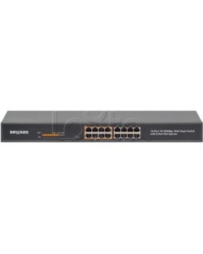 Коммутатор PoE 16-портовый Beward STW-16P8 в Жуковском Коммутаторы Pintop.ru